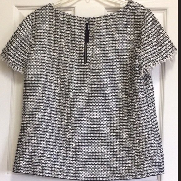Talbots Metallic Weave Top - Picture 4 of 8